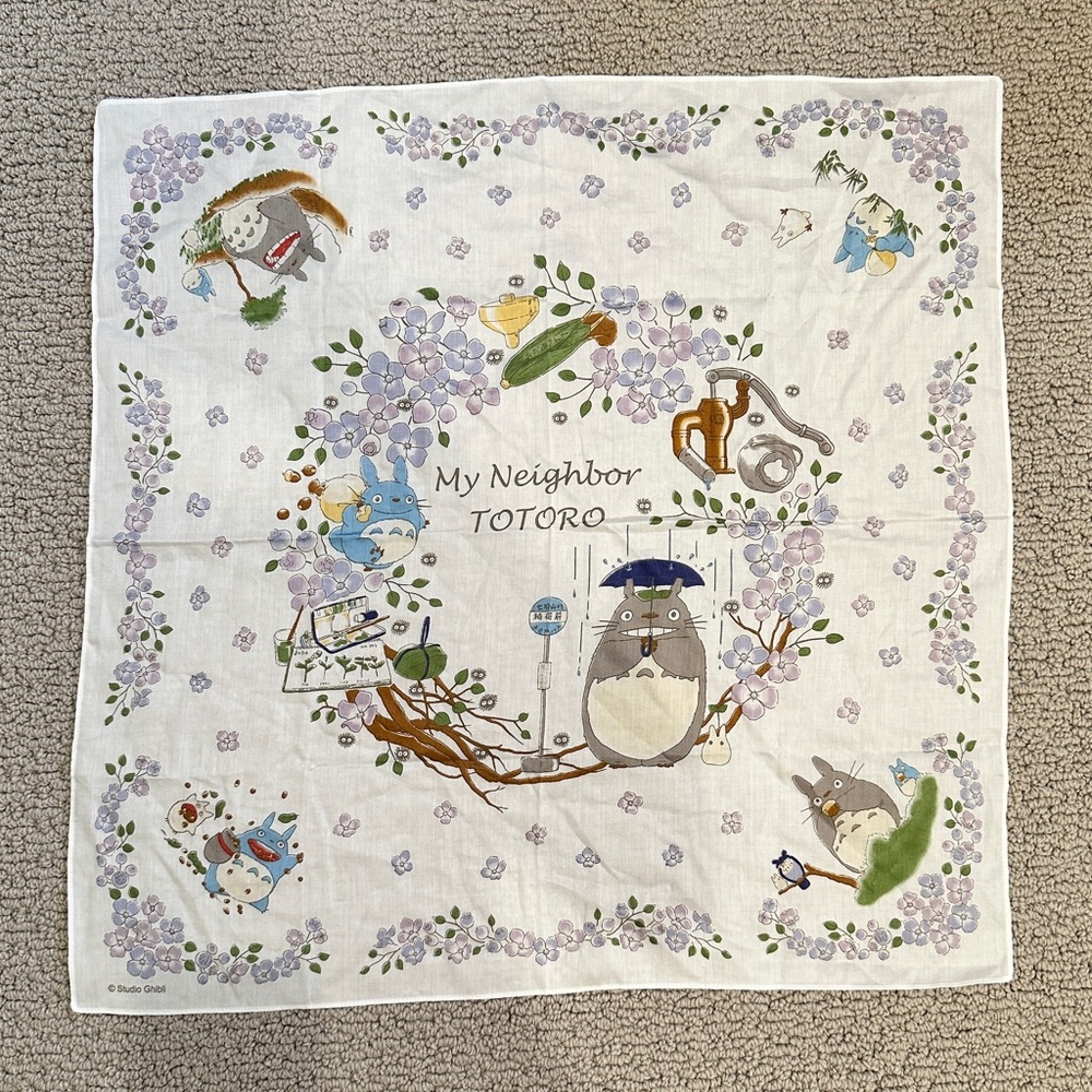 Studio Ghibli Totoro Hankerchief